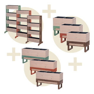 Potager de balcon grand