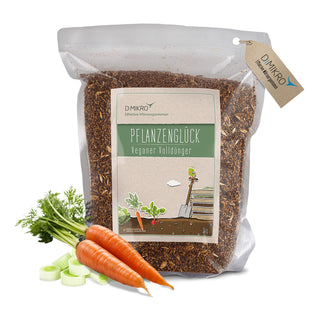 Vegan Meststof 'Plantgeluk' 3kg Dimikro