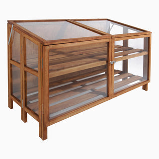 Mini-serre de culture Premium Bois dur L