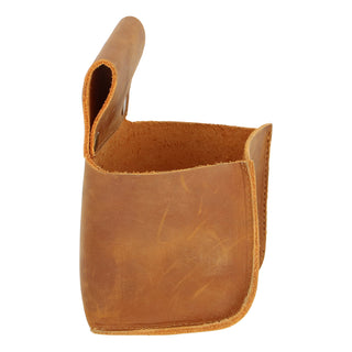 Conteneur de ceinture en cuir de bovin