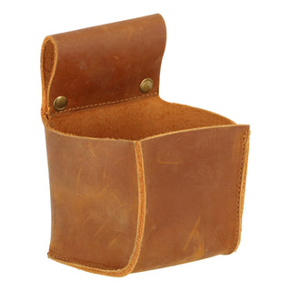 Conteneur de ceinture en cuir de bovin