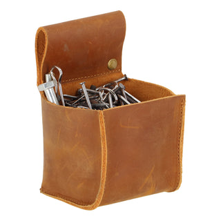 Conteneur de ceinture en cuir de bovin