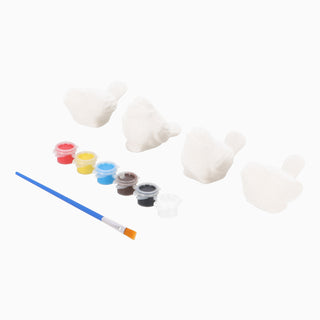 Oiseaux de jardin avec set de peinture