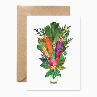Carte cadeau 'Bouquet Potager' A6