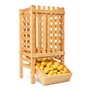 Caisse à pommes de terre en bois 25 kg
