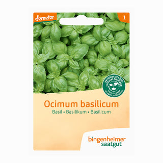 Bingenheimer Saatgut Basilicum Middelgroot
