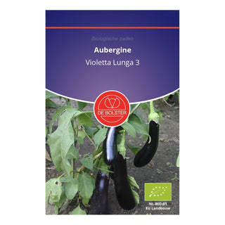 De Bolster Aubergine 'Violetta Lunga 3' 1025