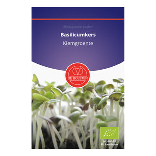 De Bolster Basilicumkers - Kiemgroente