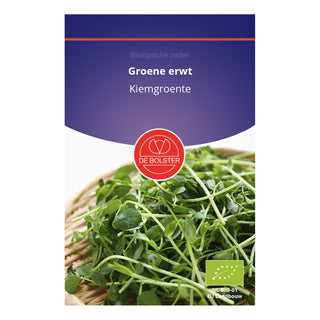 De Bolster Groene erwt - Kiemgroente