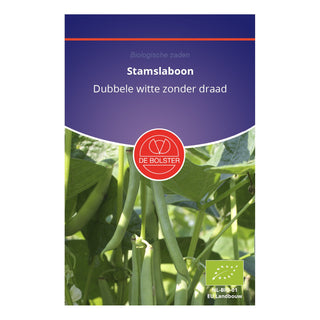 De Bolster Stamslaboon 'Dubbele witte zonder draad' 1080