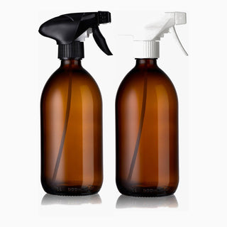 Glazen Waterspuit 'Burette' Amber 500ml