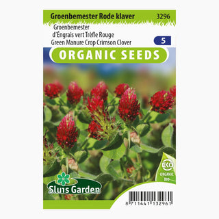 Sluis Garden Green Manure Crop Red Clover SL3296